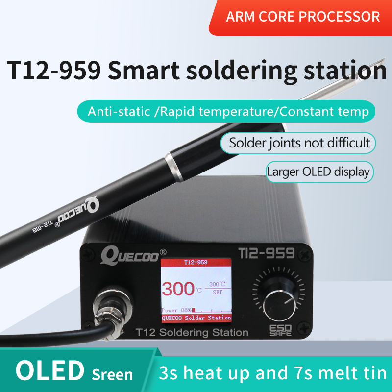 T12 Soldering Station Oled - T12-959 V5.1 Soldering Station Electronic Soldering
