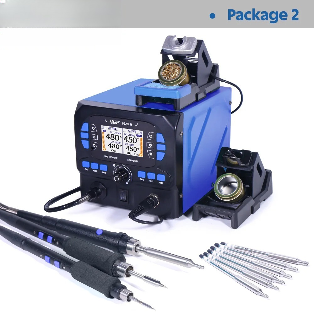 992D-II 2 In 1 LCD Display  Ho - C210 Precision Soldering Station 评论和价格