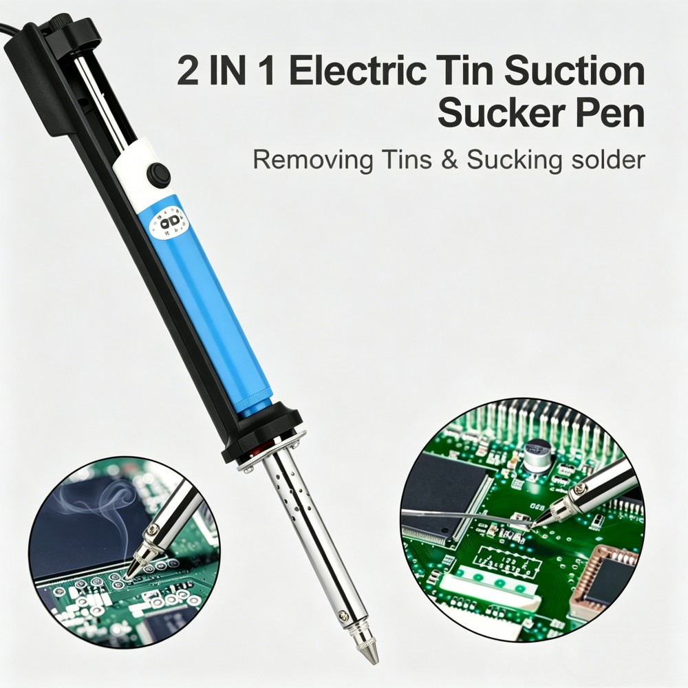 AC 220V Soldering Iron Electri - Desoldering Pump Electric Vacuum Station 评论和价格