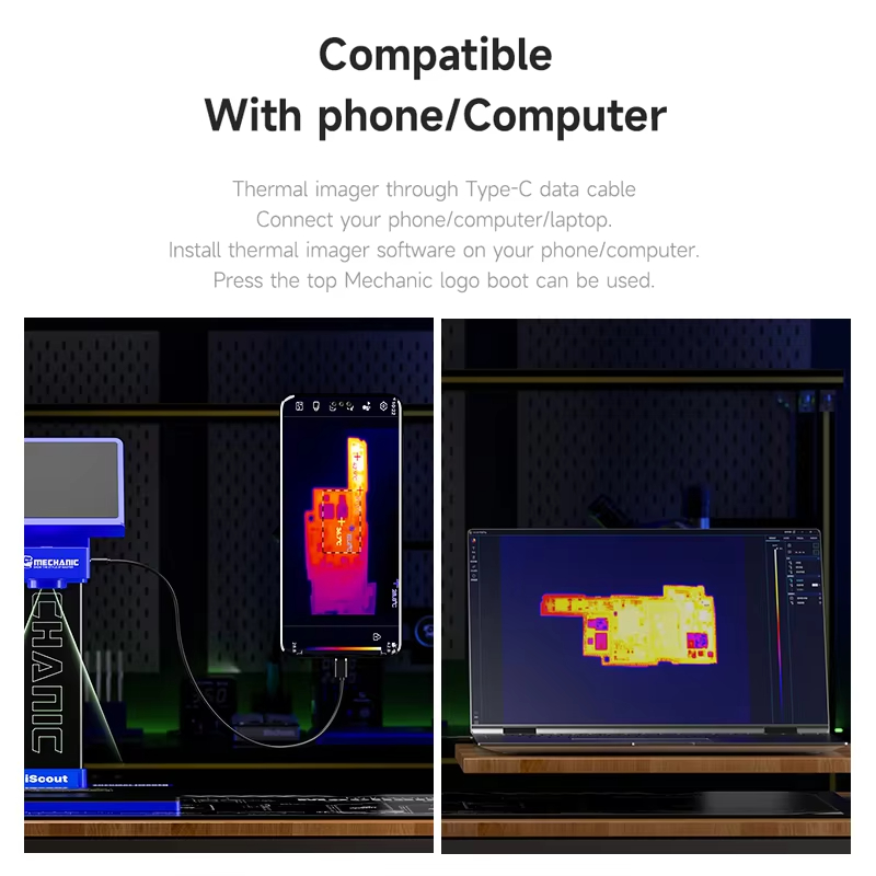 Mechanic iScout 3D Thermal Ima - Thermal Imaging Camera Pcb Repair 评论和价格