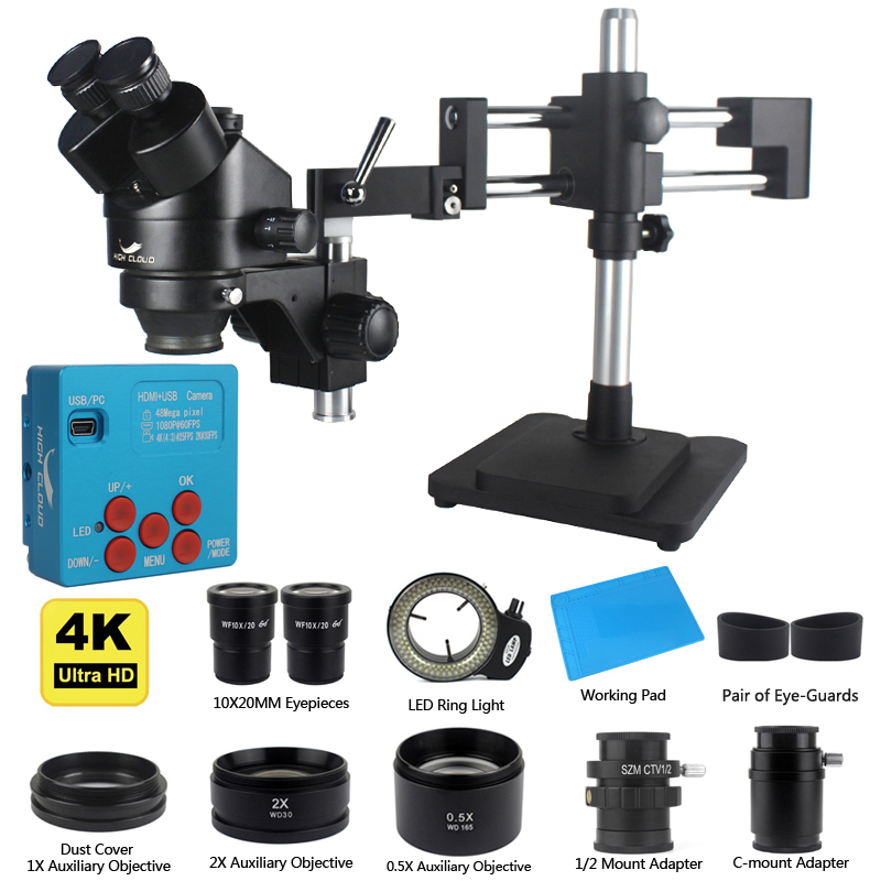 4K 48MP HDMI USB Industrial Ca - Simul-Focal Industrial Microscope 4K Hdmi 评论和价格