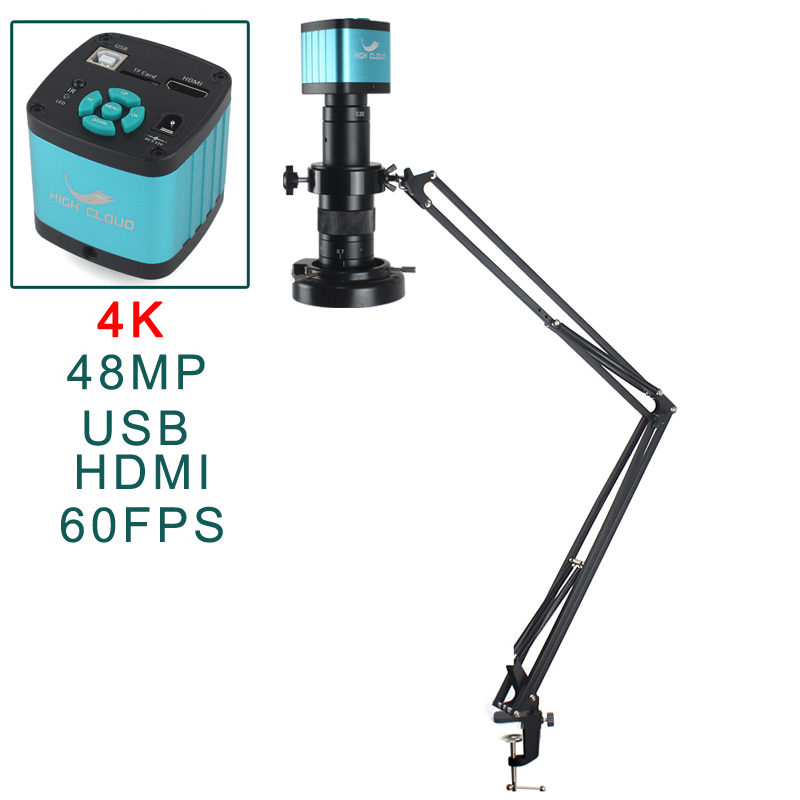 48MP 4K HDMI USB Video Digital - 4K Microscope Camera Sony Sensor 评论和价格