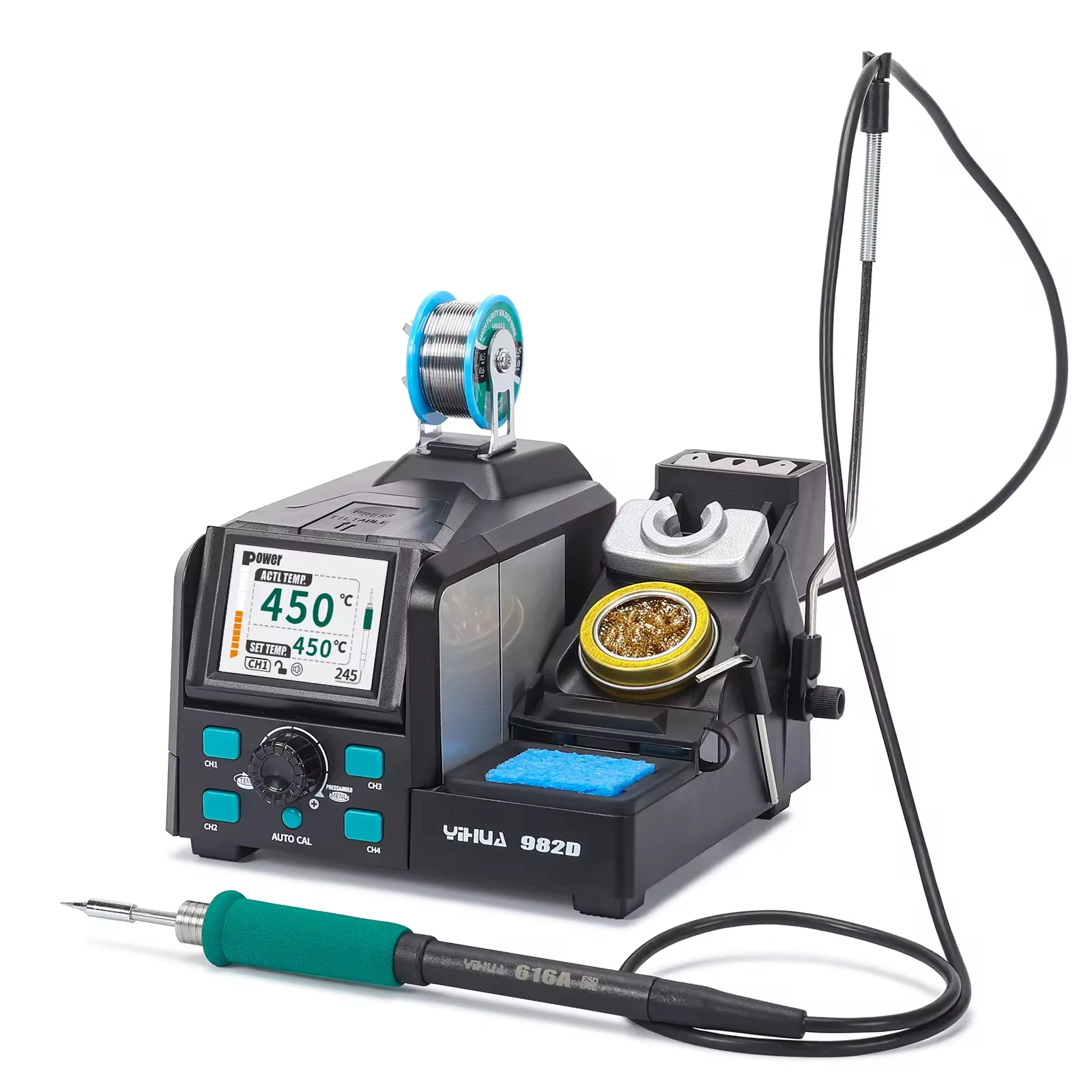 982D Digital Rapid Heating Sol - C210 Precision Soldering Station 评论和价格