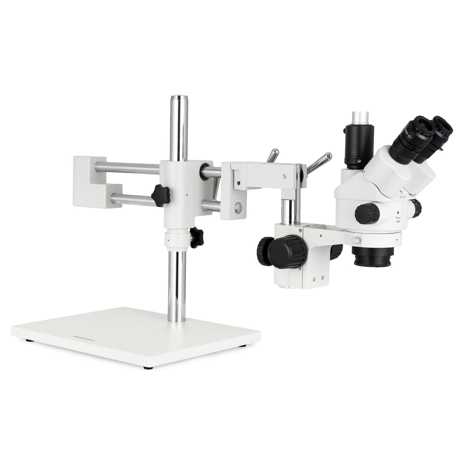 AmScope 7X-45X Magnification S - Trinocular Stereo Microscope 7X-45X 评论和价格