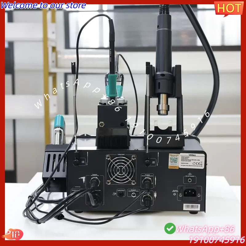 2026Hot YIHUA-948D IV 5-in-1 S - Desoldering Pump Electric Vacuum Station 评论和价格