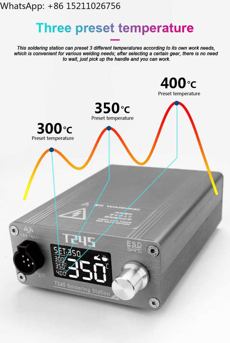 OSS T245 Soldering Station 130 - C245 Soldering Station 130W 评论和价格