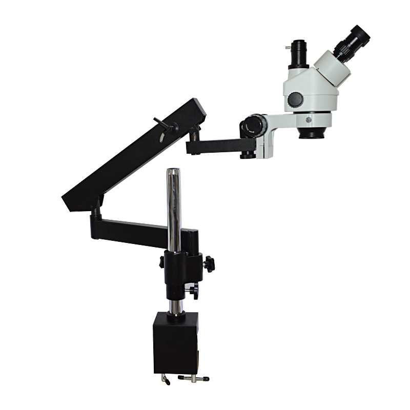48MP 3.5X-90X Flexible Moving  - Articulating Arm Boom Stand Microscope 评论和价格