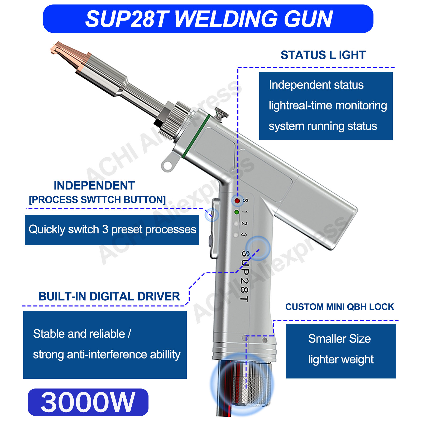 Raycus 3000W Handheld 4-in-1 F - Laser Soldering Machine Handheld 评论和价格