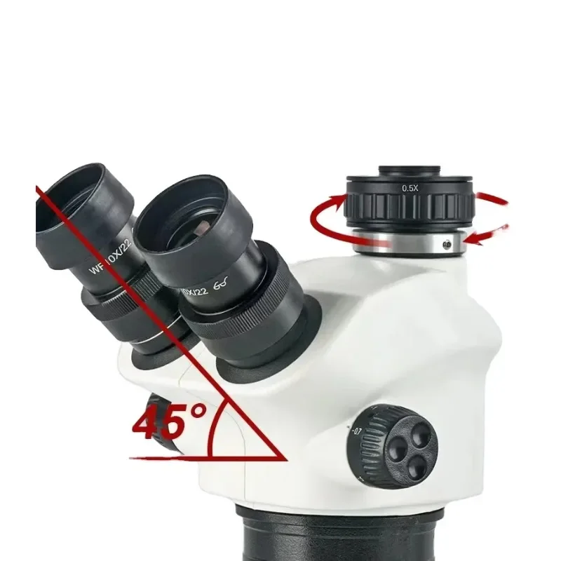 2026 New 3.5X-100X Flexible Ar - Articulating Arm Boom Stand Microscope 评论和价格