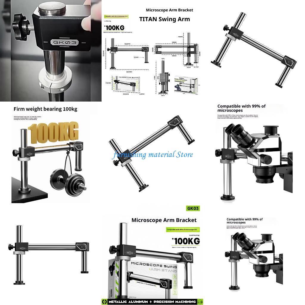 Y5GD Stereo Microscope Double  - Articulating Arm Boom Stand Microscope 评论和价格