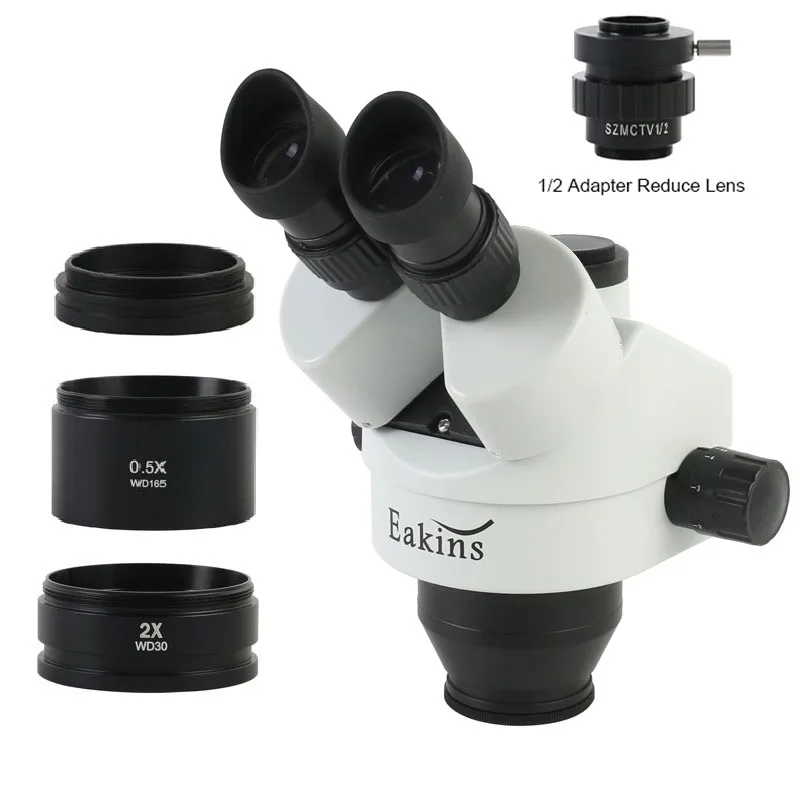 7X 90X Trinocular Stereo Micro - Trinocular Stereo Microscope 7X-45X 评论和价格