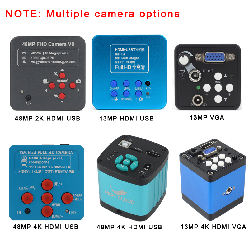 Phone PCB Soldering Repair Lab - Simul-Focal Industrial Microscope 4K Hdmi 评论和价格