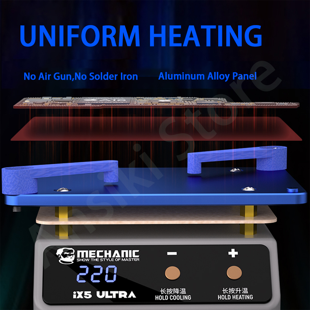 MECHANIC ix5 Ultra Heating Pla - Infrared Bga Rework Station 评论和价格