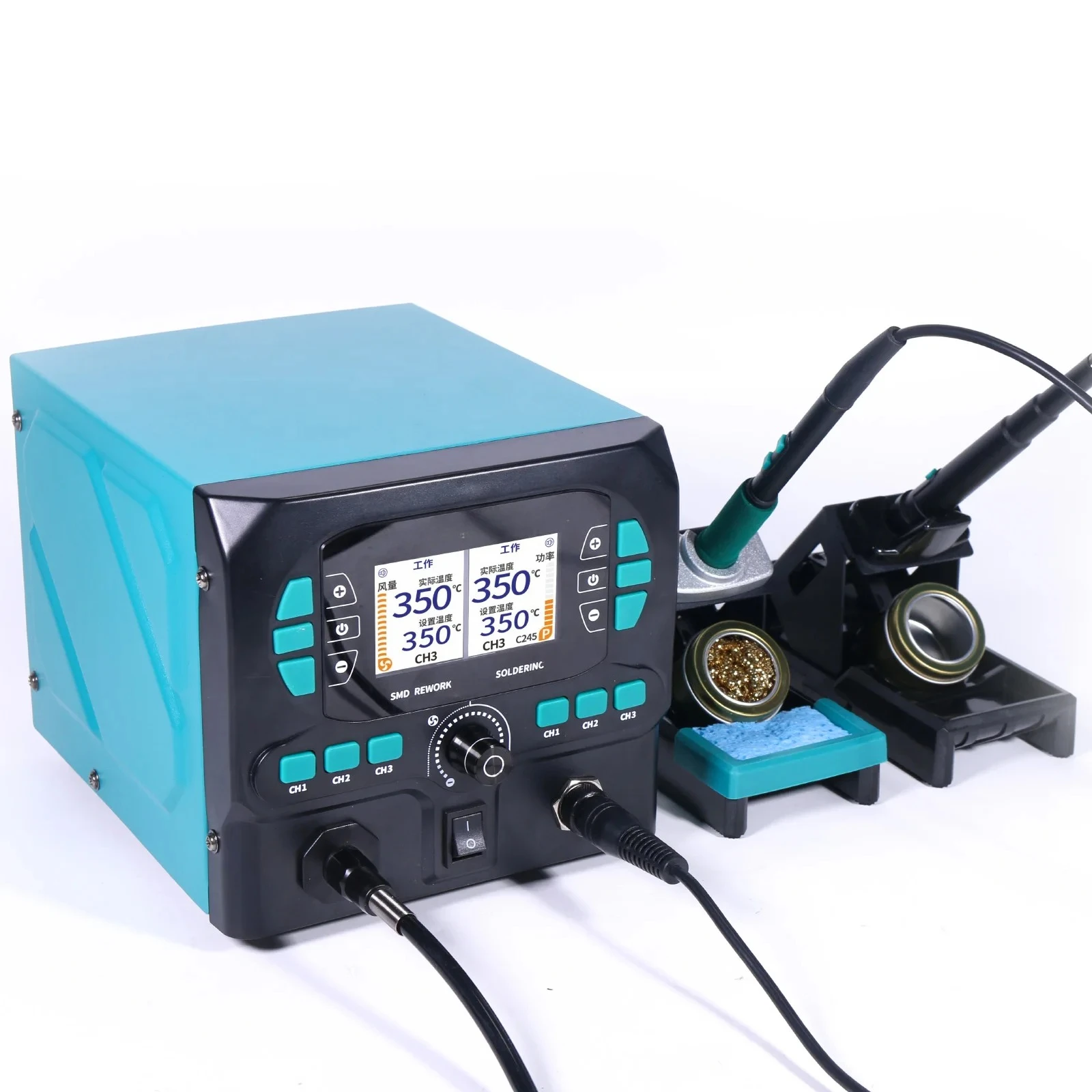 992D-II 2 In1 Tool Nano Hot Ai - C210 Precision Soldering Station 评论和价格